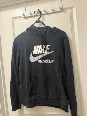 Nike Black Los Angeles Logo Hoodie